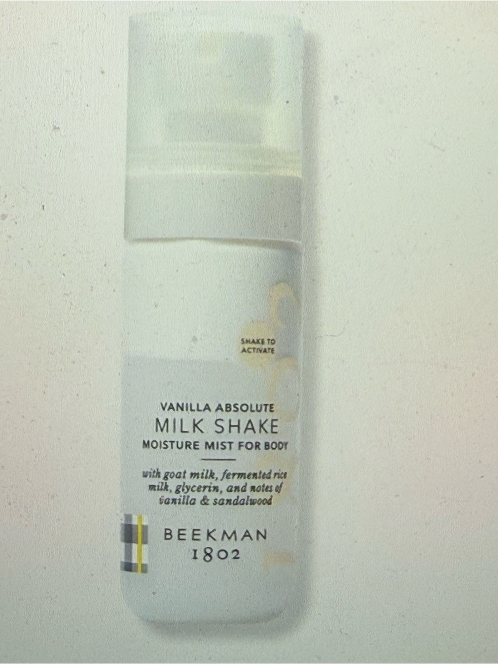 Beekman 1802 Vanilla Absolute Milk Shake Moisture Mist NWOT